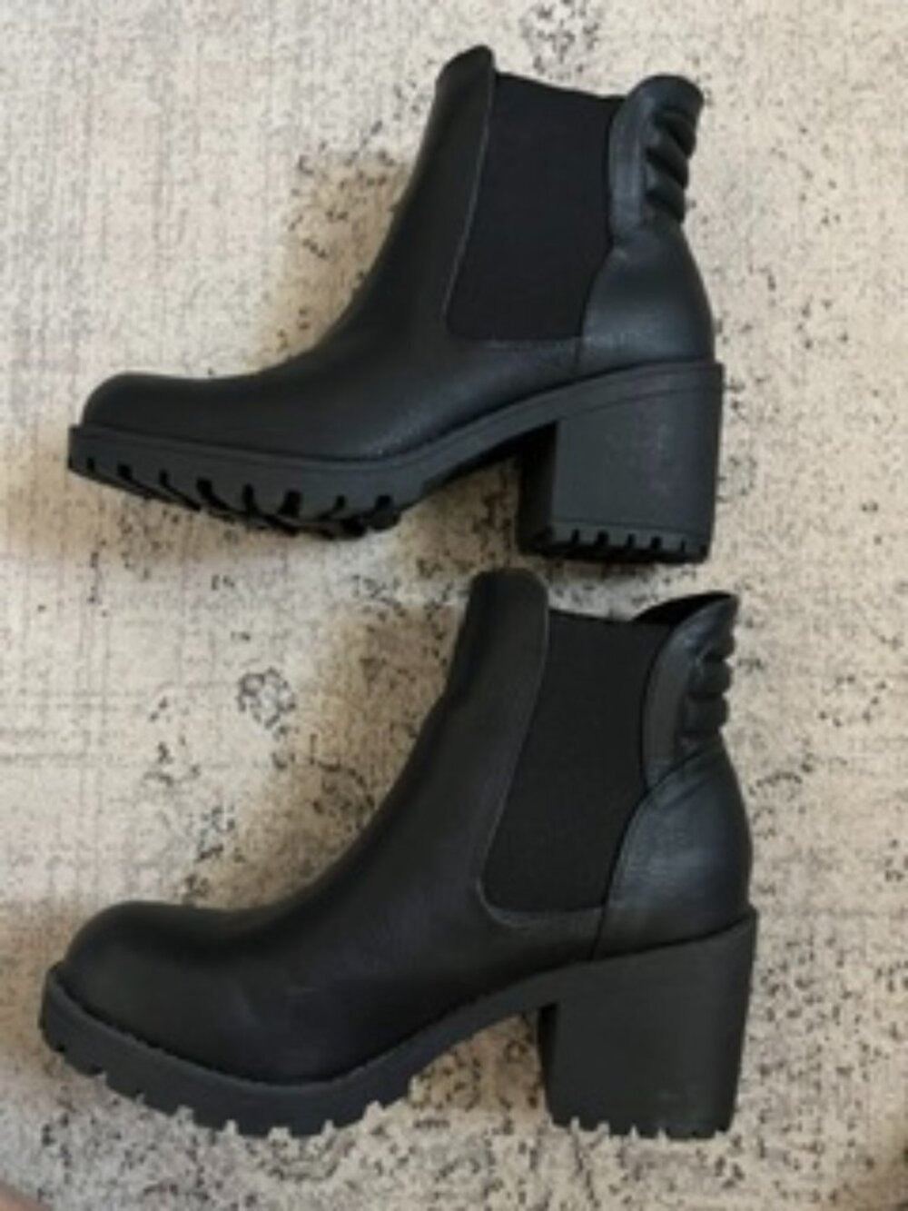 Dirty Laundry Black Boots Women's 8